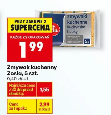 Zmywak kuchenny Zosia promocja w Biedronka