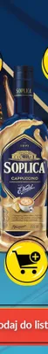 Likier Soplica Cappuccino z dodatkiem białej czekolady E. Wedel promocja w Biedronka