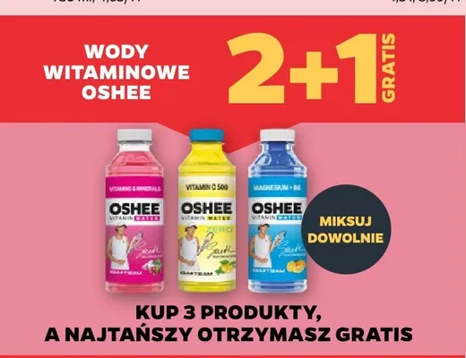 Woda witaminowa Oshee Vitamin C 500 promocja w Netto