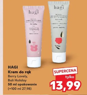 Krem do rąk Hagi promocja w Kaufland