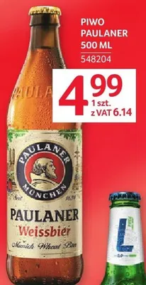 Piwo Paulaner Weissbier 500ML promocja w Selgros