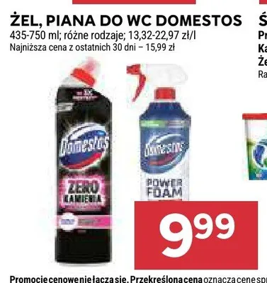 Żel do WC Domestos promocja w Stokrotka