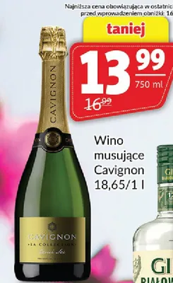 Wino musujące Cavignon promocja w Prim Market