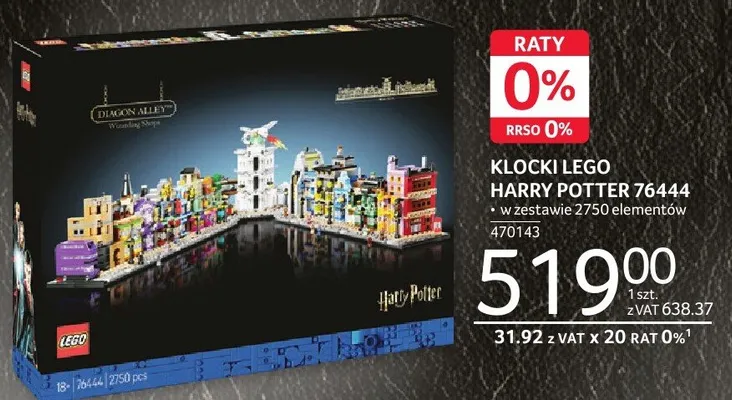 KLOCKI LEGO HARRY POTTER 76444 promocja w Selgros