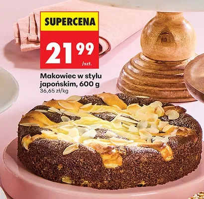 Makowiec w stylu japońskim promocja w Biedronka