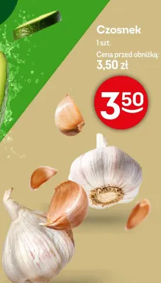 Czosnek promocja w Żabka