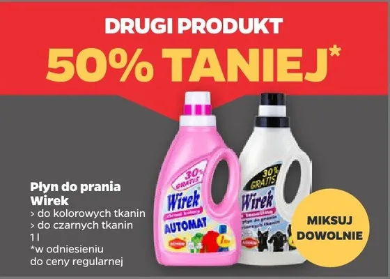 Płyn do prania do kolorowych tkanin promocja w Netto