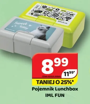 Pojemnik Lunchbox Iml Fun promocja w Delfin