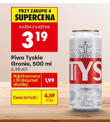 Piwo promocja w Biedronka