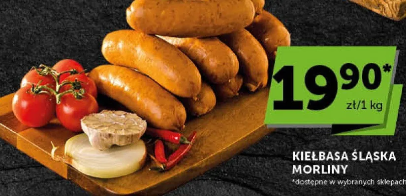 Kiełbasa śląska Morliny promocja w Euro Sklep