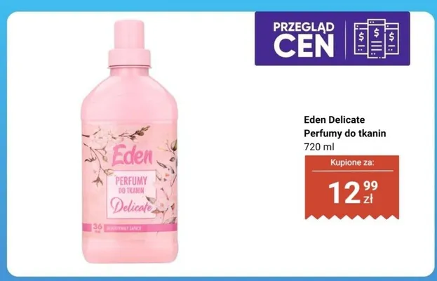 Perfumy do tkanin Eden Delicate promocja w Biedronka