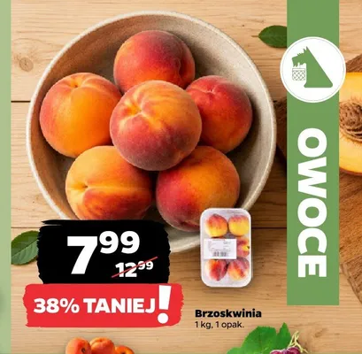Brzoskwinia promocja w Netto