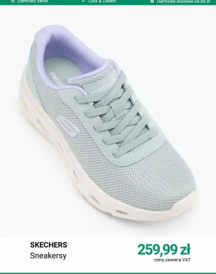 Sneakersy Skechers promocja w Deichmann