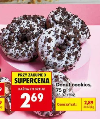 Donut cookies promocja w Biedronka