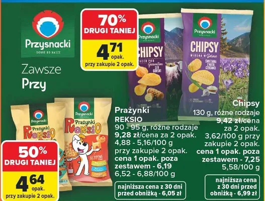 Chipsy promocja w Carrefour