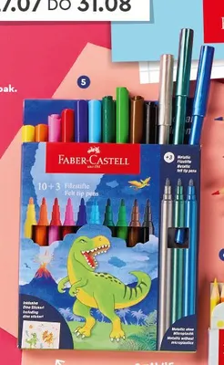 Flamastry Faber-Castell 13-pak promocja w Biedronka