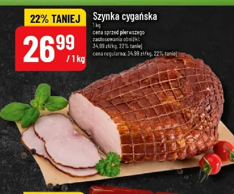 Szynka cygańska promocja w POLOmarket