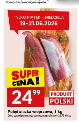 Polędwiczka wieprzowa promocja w Twój Market