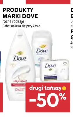 Produkty marki Dove promocja w Stokrotka