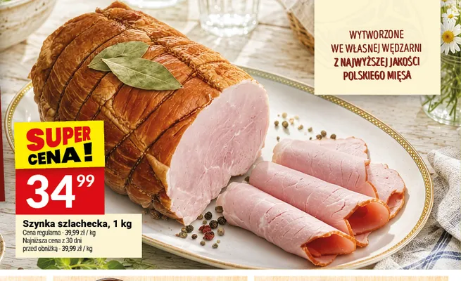 Szynka szlachecka Białecki Wędzarnia promocja w Twój Market