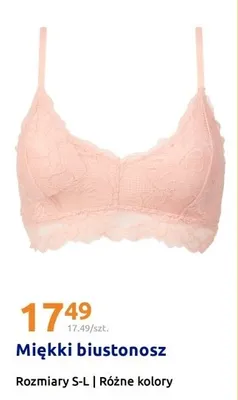 Biustonosz miękki promocja w Action