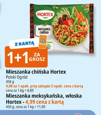 Mieszanka włoska Hortex promocja w Leclerc