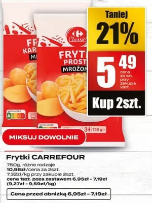 Frytki promocja w Supeco