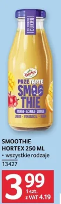 Smoothie Hortex wszystkie rodzaje 13427 promocja w Selgros