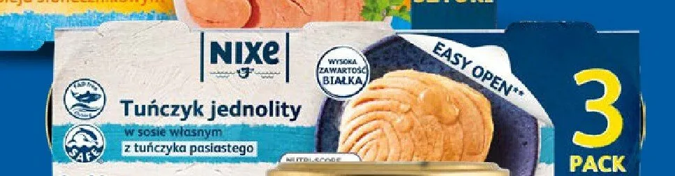 Tuńczyk jednolity z tuńczyka pasiastego promocja w Lidl