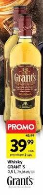 Whisky Grant's promocja w Intermarche