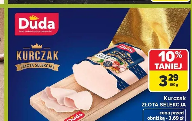 Kurczak Złota Selekcja Duda promocja w Carrefour