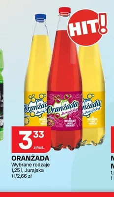 Oranżada Jurajska Czerwona promocja w Chorten