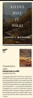 Książka Kiedyś były tu wilki Charlotte McConaghy promocja w Empik
