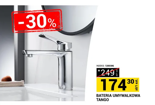 Bateria umywalkowa Tango promocja w Merkury Market