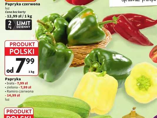 Papryka Ramiro czerwona luz promocja w Intermarche