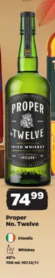 Whiskey Proper No. Twelve promocja w Netto
