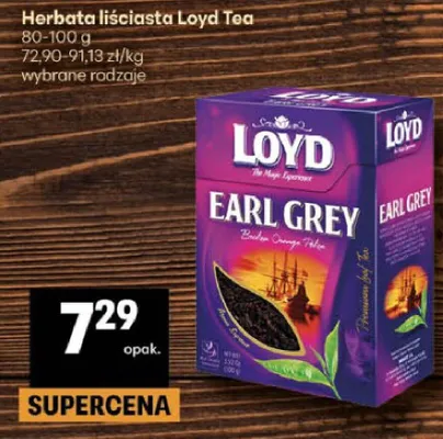 Herbata liściasta Earl Grey promocja w Delikatesy Centrum