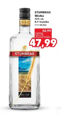 Wódka Stumbras promocja w Kaufland