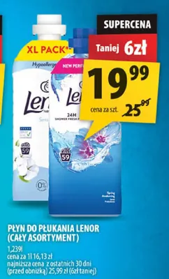 Płyn do płukania fresh spring Silan classic promocja w Arhelan