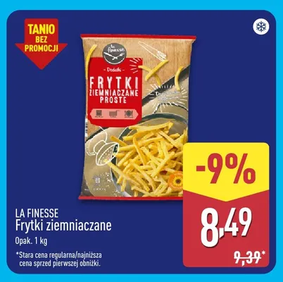 Frytki ziemniaczane La Finesse promocja w Aldi