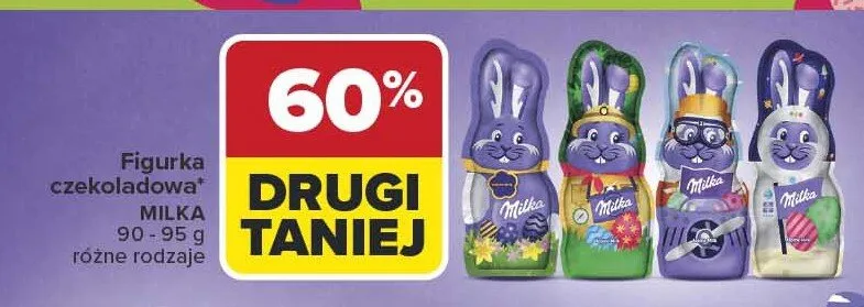 Figurka czekoladowa zając promocja w Carrefour Market