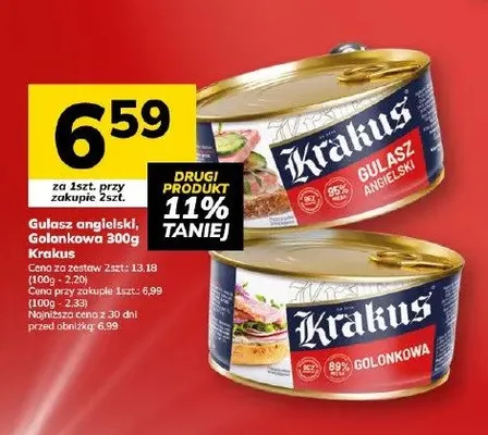 Gulasz angielski promocja w Hitpol