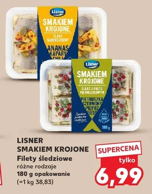Filety śledziowe smakiem krojone promocja w Kaufland