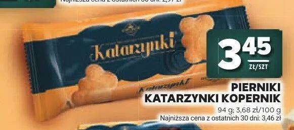 Pierniki Katarzynki Kopernik promocja w Stokrotka
