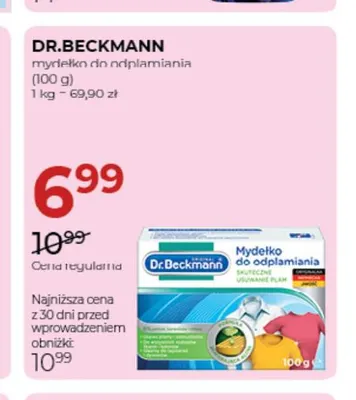Mydełko do odplamiania Dr.Beckmann promocja w Drogerie Jawa