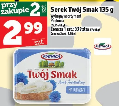 Serek Twój Smak promocja w TOPAZ