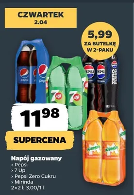 Napój gazowany Mirinda promocja w Netto