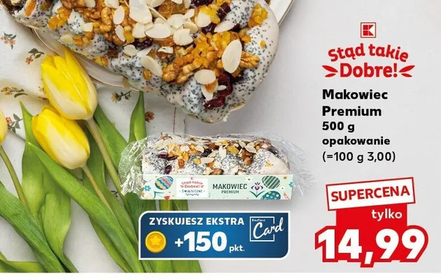 Makowiec Premium promocja w Kaufland