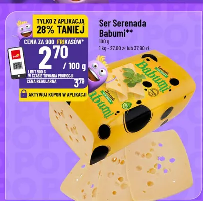 Ser Serenada Babuni promocja w POLOmarket
