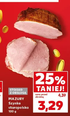 Szynka staropolska Mazury promocja w Kaufland